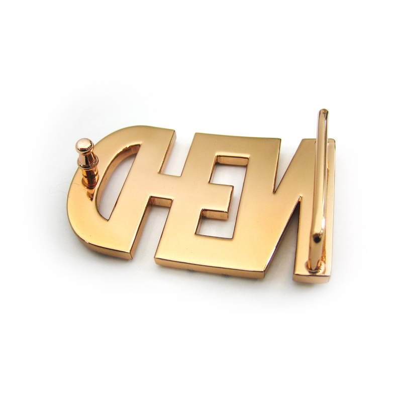 brass name belt buckles