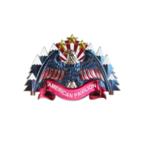 American Style Custom Metal Pin Badge