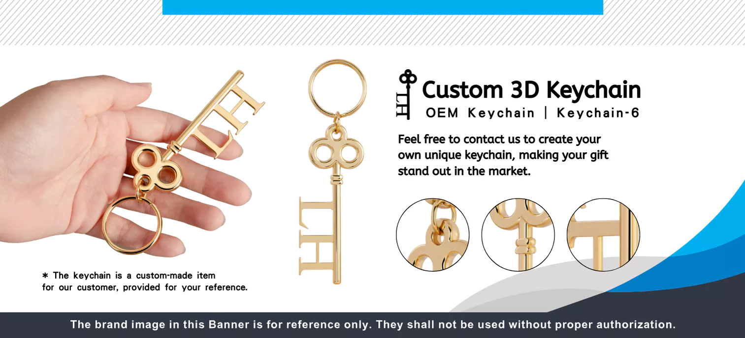 Keychain 6 Mobile Custom 3D Key Shaped Keychain En