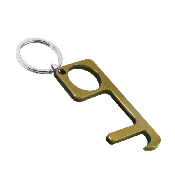 Elegant Design Of Healthy Handheld Keychain Door Opener