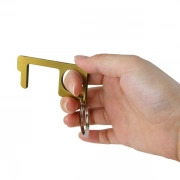 Hold The Non Contact Door Opener Keychain