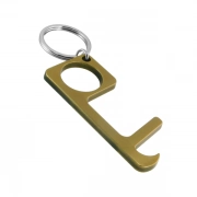 Metal Luster Of Healthy Handheld Keychain Door Opener