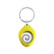 The Front Side Of Almond Shaped Trolley Coin Keychain