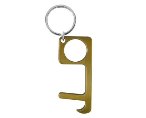 The Front Side Of Healthy Handheld Keychain Door Opener