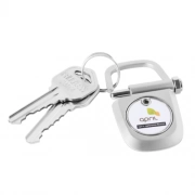 The Key With Spring Hook Coin Keychain With Magnet