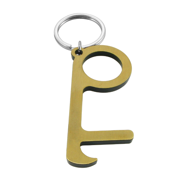 The Opener Function Of Antimicrobial Metal Door Opener Keychain