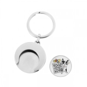 Custom Coin Of Football Shape Coin Keychain