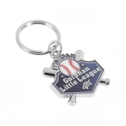 Digital Printing Of Custom Baseball Team Keychain