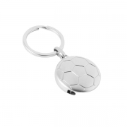 Football Design Of Football Shape Coin Keychain