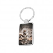 High Quality Zinc Alloy Of Custom Rectangle Metal Keychain