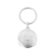 The Front Side Of Football Shape Coin Keychain