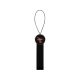 The Front Side Of Phone Strap Leather Keychain Round