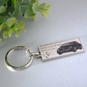 Metal Luster Of Branded Automotive Keyring