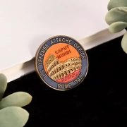 Metal Luster Of Custom Defense Department Commemorative Coin